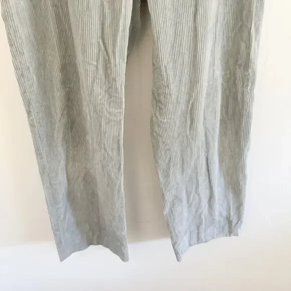 Maxmara Weekend Blue Corduroy Straight Trouser Pants US 6 - Picture 3 of 6